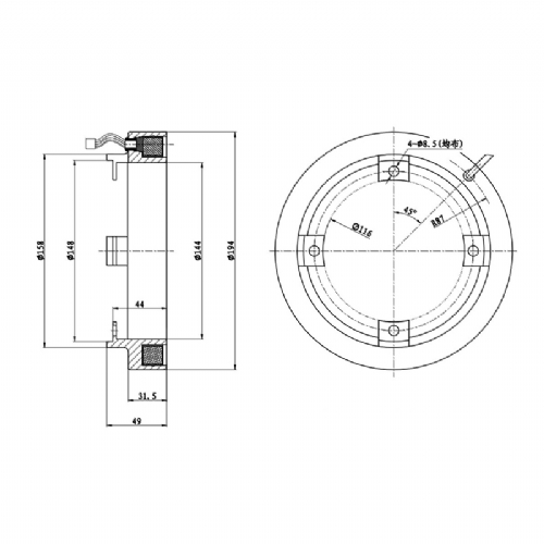 Magnet Clutch Coil 73, 008, 1002 Replacement