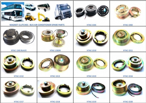BUS AIR CONDITIONER MAGNET CLUTCHES