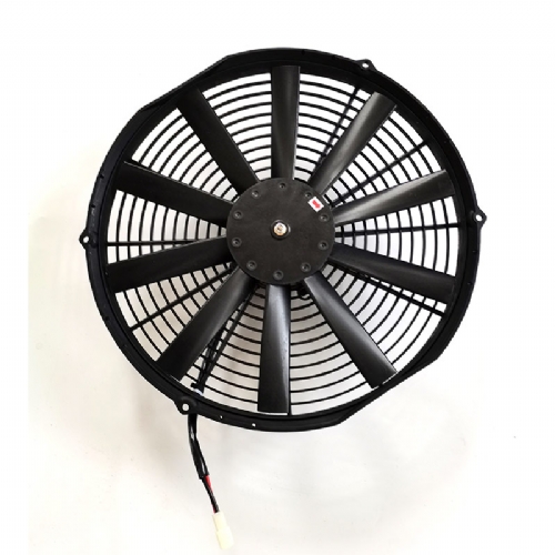 Auto air conditioner fan motor 14"_AXIAL FANS_Products_Wuhu Haihan Imp